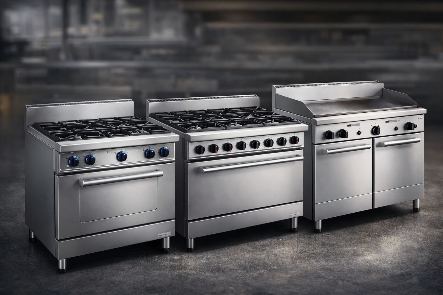 Commercial Gas Ranges & Cooking Ranges - Kings Commercial Kitchens
